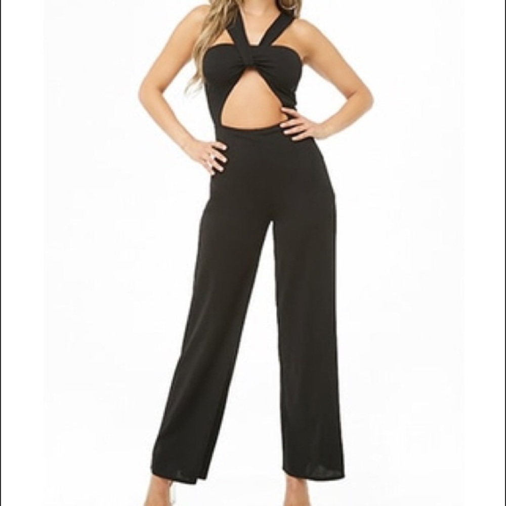Forever 21 black jumpsuit